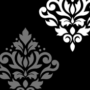 Scroll Damask Art I 2